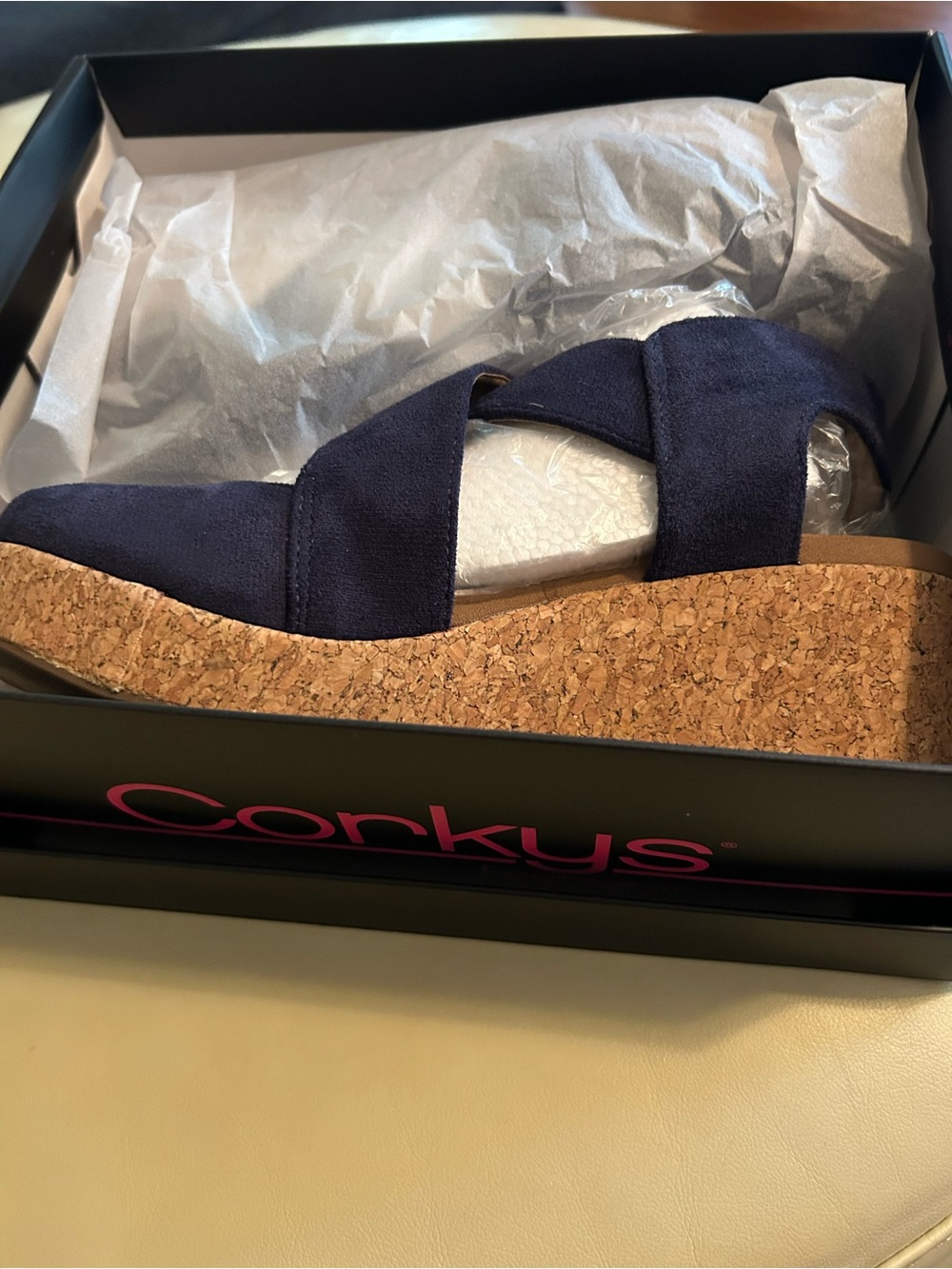 Corkys Womens Case Closed Wedge Casual Shoes - Picture 5 of 9